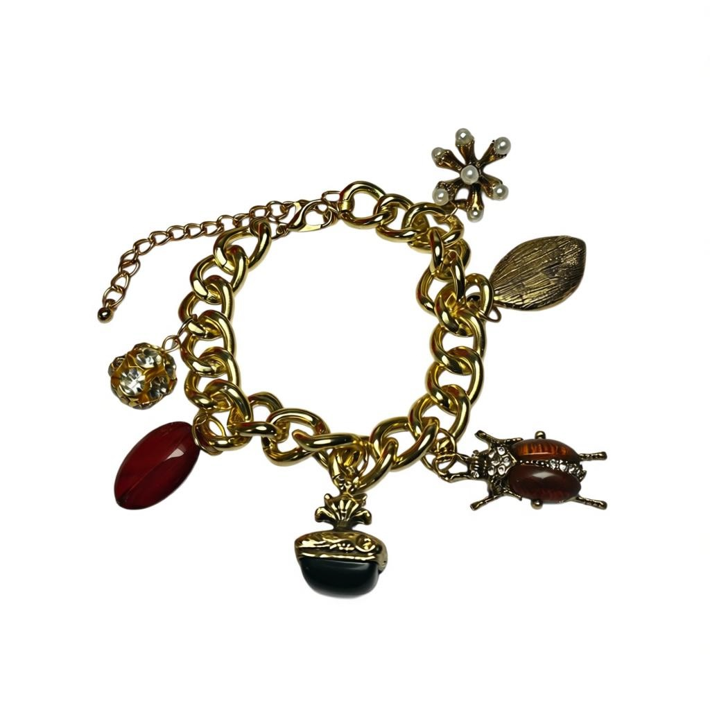 Goldie Charm Bracelet