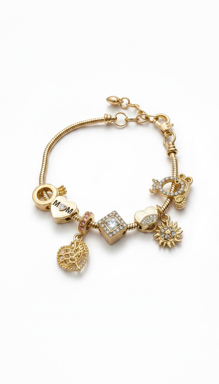 Mom Gold Phoenix Bracelet