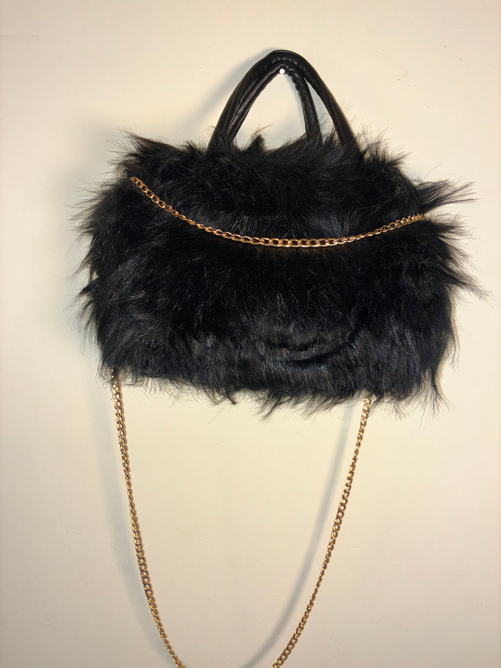 Black Chained Purse