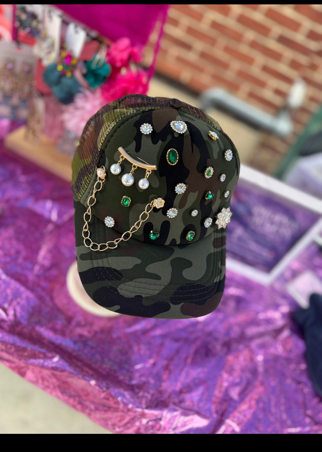 Army Glam Custom Cap