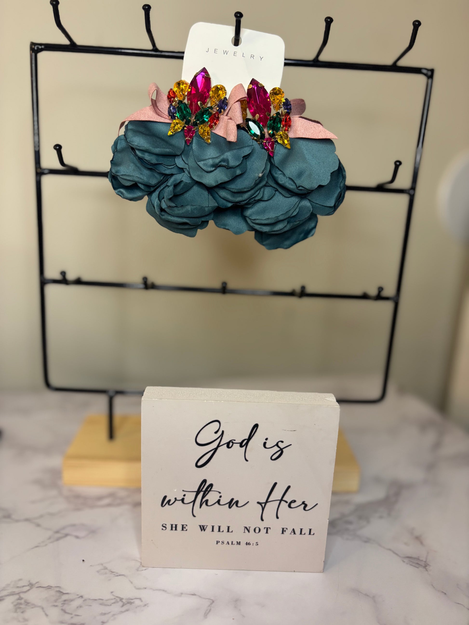 Petal Jewel Earrings