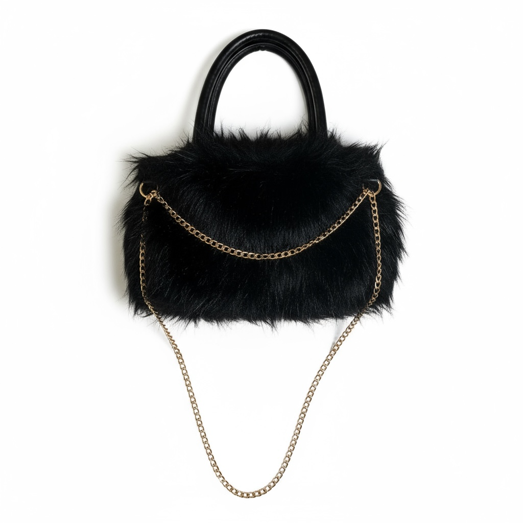 Black Chained Purse