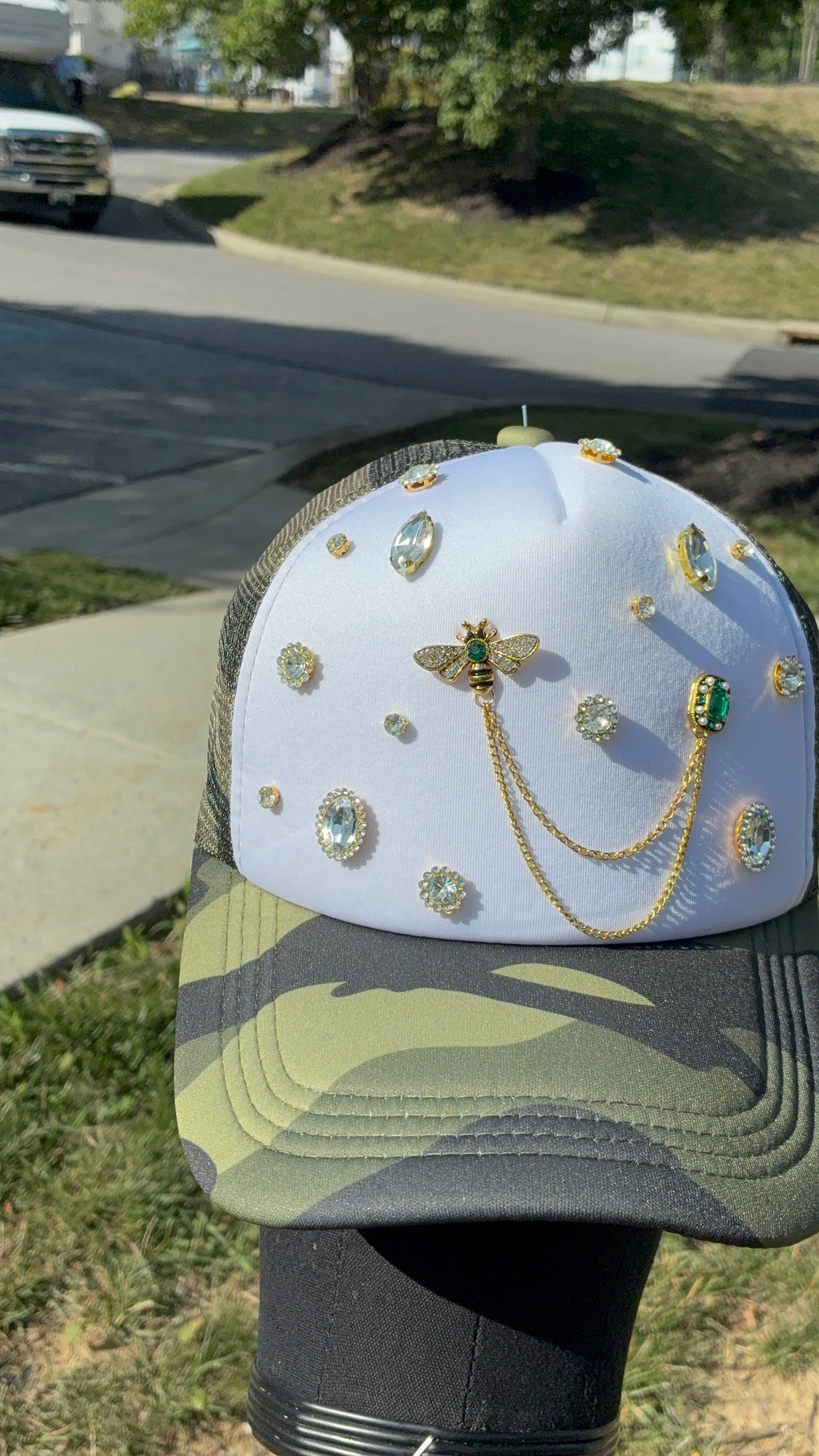 Bumble Bee Custom Cap