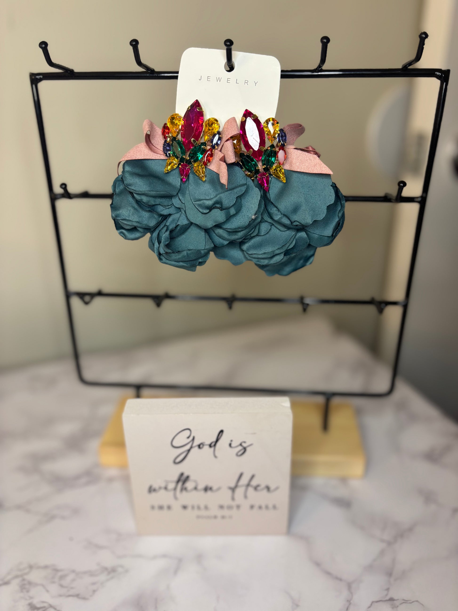 Petal Jewel Earrings